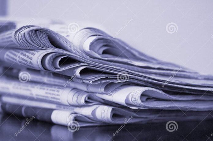 http://www.dreamstime.com/stock images newspaper stack image8489454