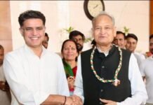 गहलोत-पायलट की मुस्कुराहट पर टिकी कांग्रेस कार्यकर्ताओं की उम्मीदें
